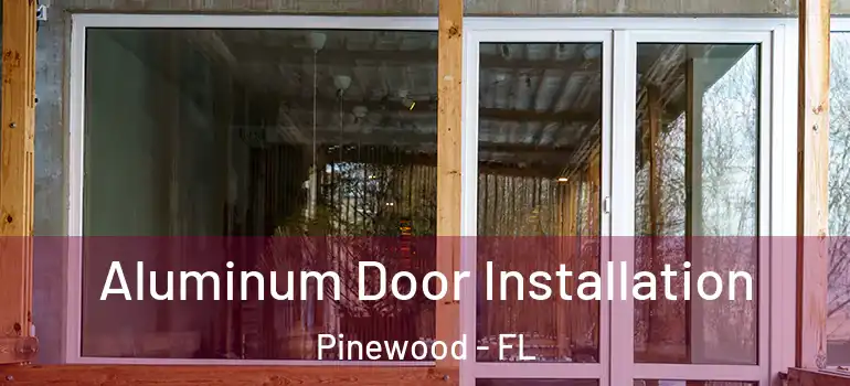 Aluminum Door Installation Pinewood - FL