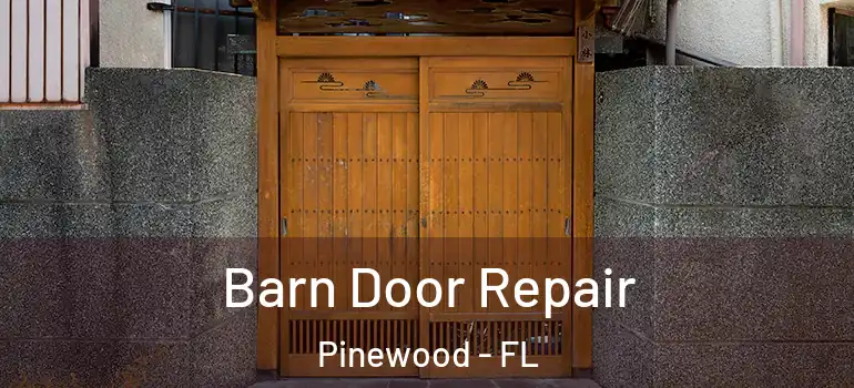 Barn Door Repair Pinewood - FL