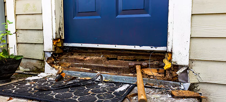 Broken Door Jamb Repair in Pinewood, FL