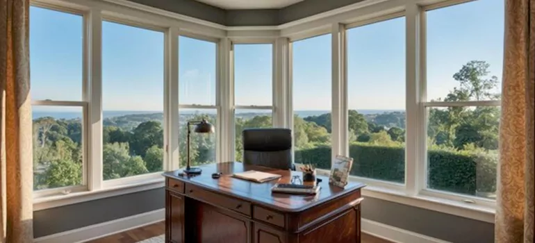 Residential Bow Window Installation in Pinewood, FL