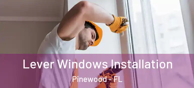 Lever Windows Installation Pinewood - FL