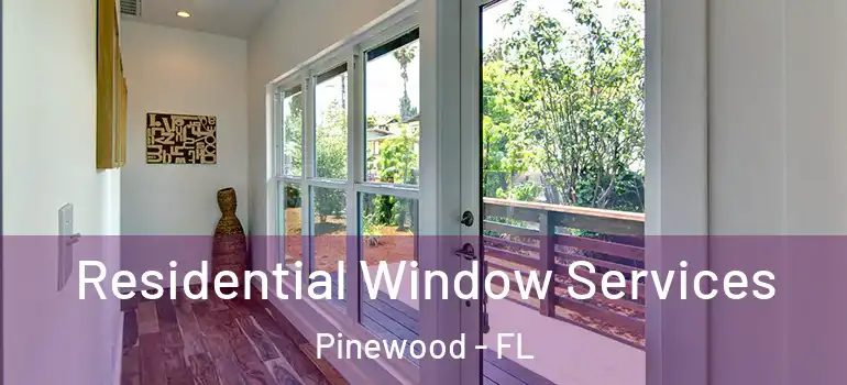  Residential Window Services Pinewood - FL