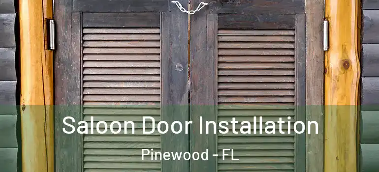 Saloon Door Installation Pinewood - FL