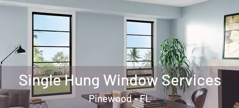 Single Hung Window Services Pinewood - FL