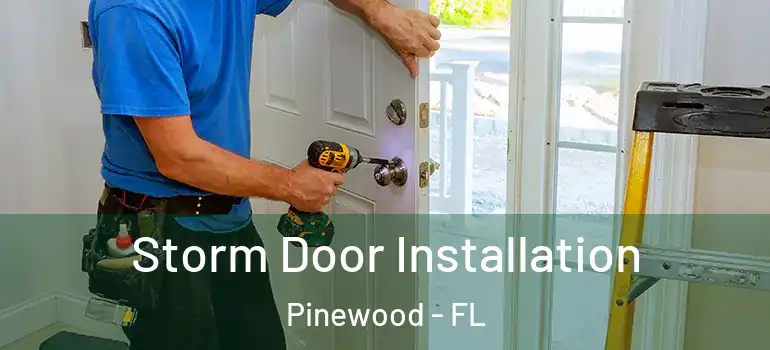 Storm Door Installation Pinewood - FL