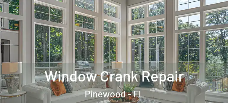 Window Crank Repair Pinewood - FL