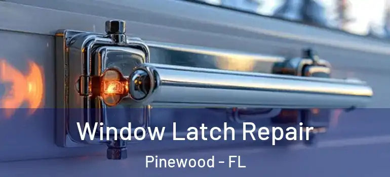  Window Latch Repair Pinewood - FL