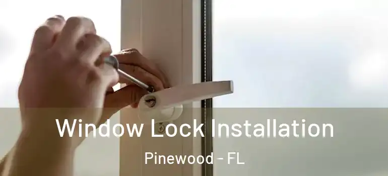 Window Lock Installation Pinewood - FL
