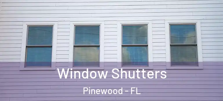 Window Shutters Pinewood - FL
